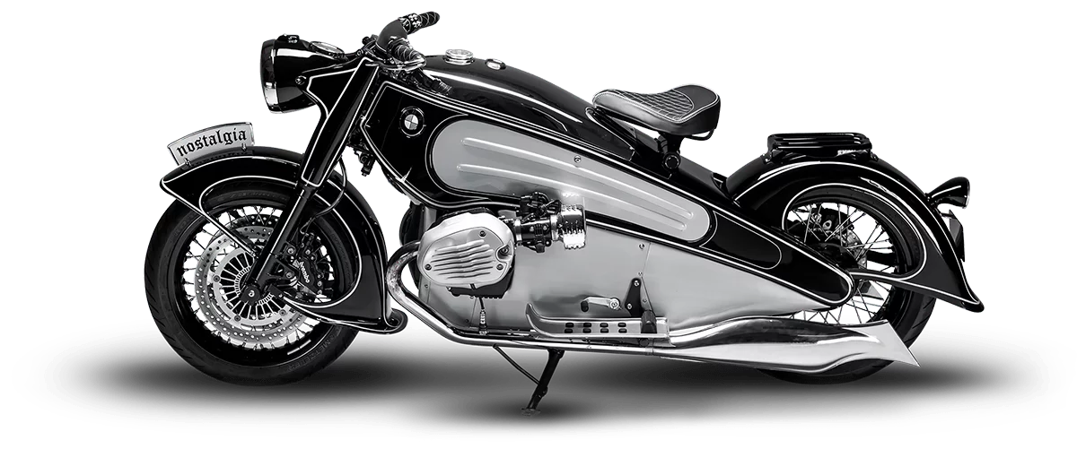 NMoto R NineT Nostalgia: not a totally faithful reproduction, but a pretty stunning job