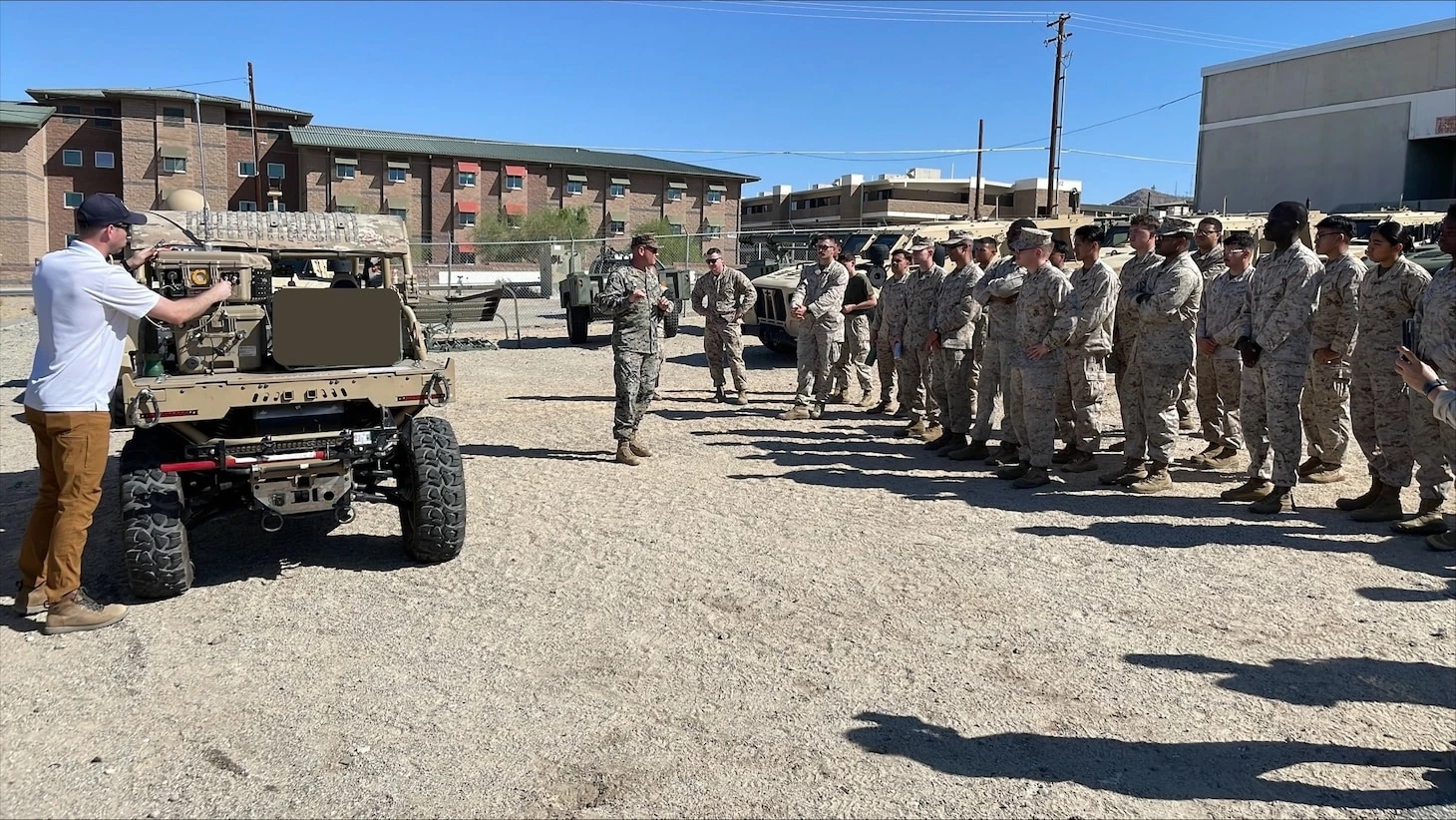 H-SUP undergoing field tests with US Marines
