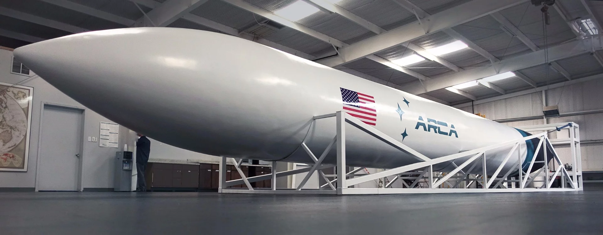 The ARCA Haas 2CA is built of composites