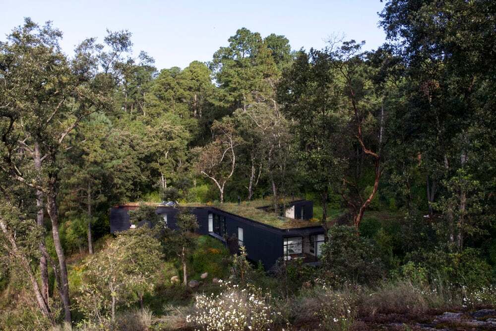 The Casa de la Roca was designed in a Y shape in an effort to make the most of its picturesque surroundings