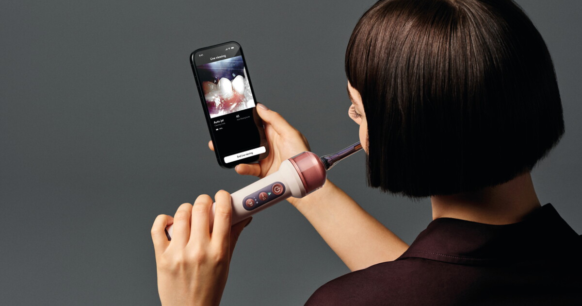 Dyson does a toothbrush – with a built-in camera and water flosser