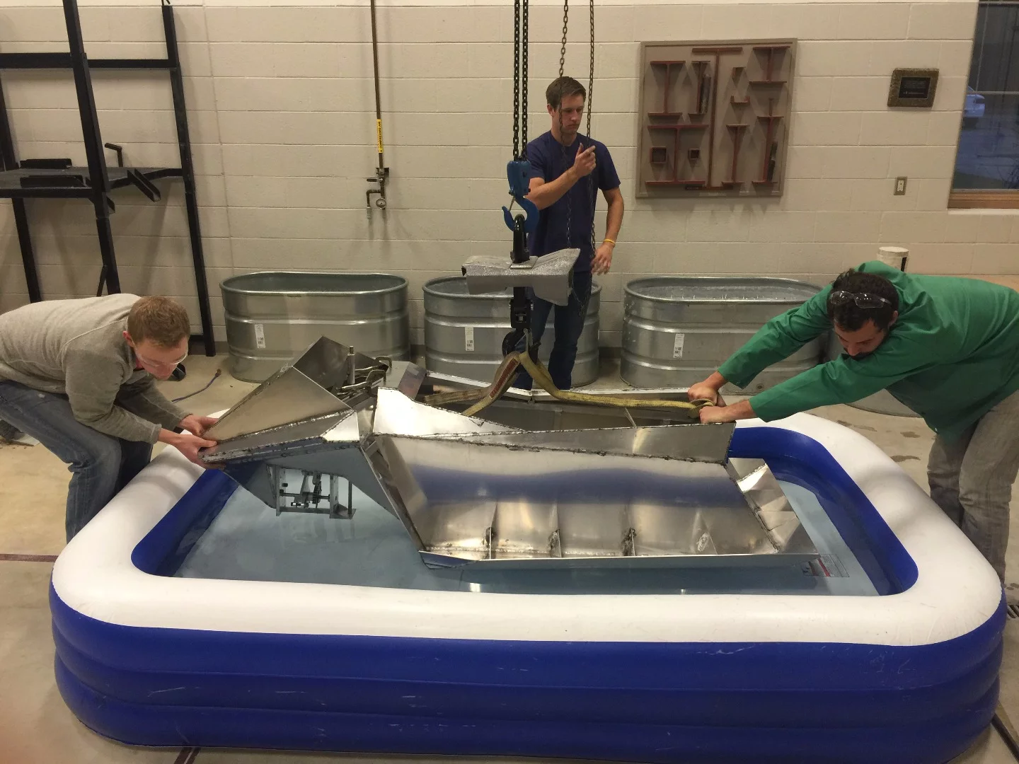 The Jet Blade's floatation tests