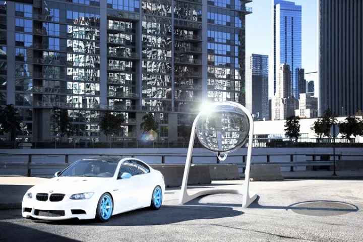 Rawlemon has designed an aesthetic take on solar power devices