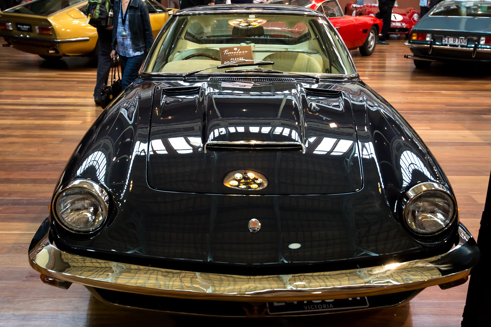 A 1967 Maserati Mistral Coupe on show at Motorclassica 2014 (Photo: Nick Lavars/Gizmag)