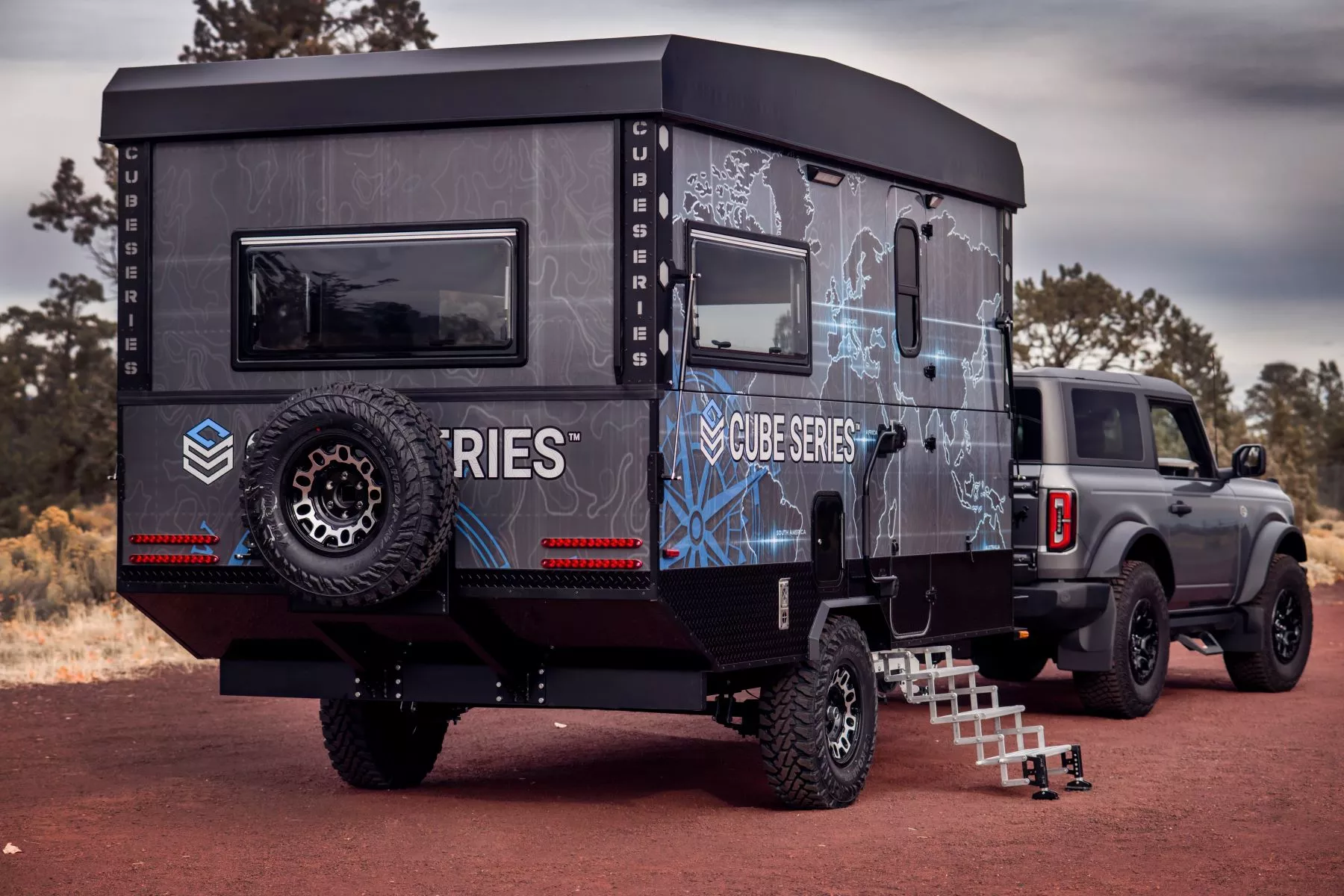 Cube Series puts its hard-wall pop-up camper design on a chassis all its own