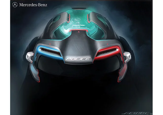 The Mercedes-Benz Ener-G-Force concept design