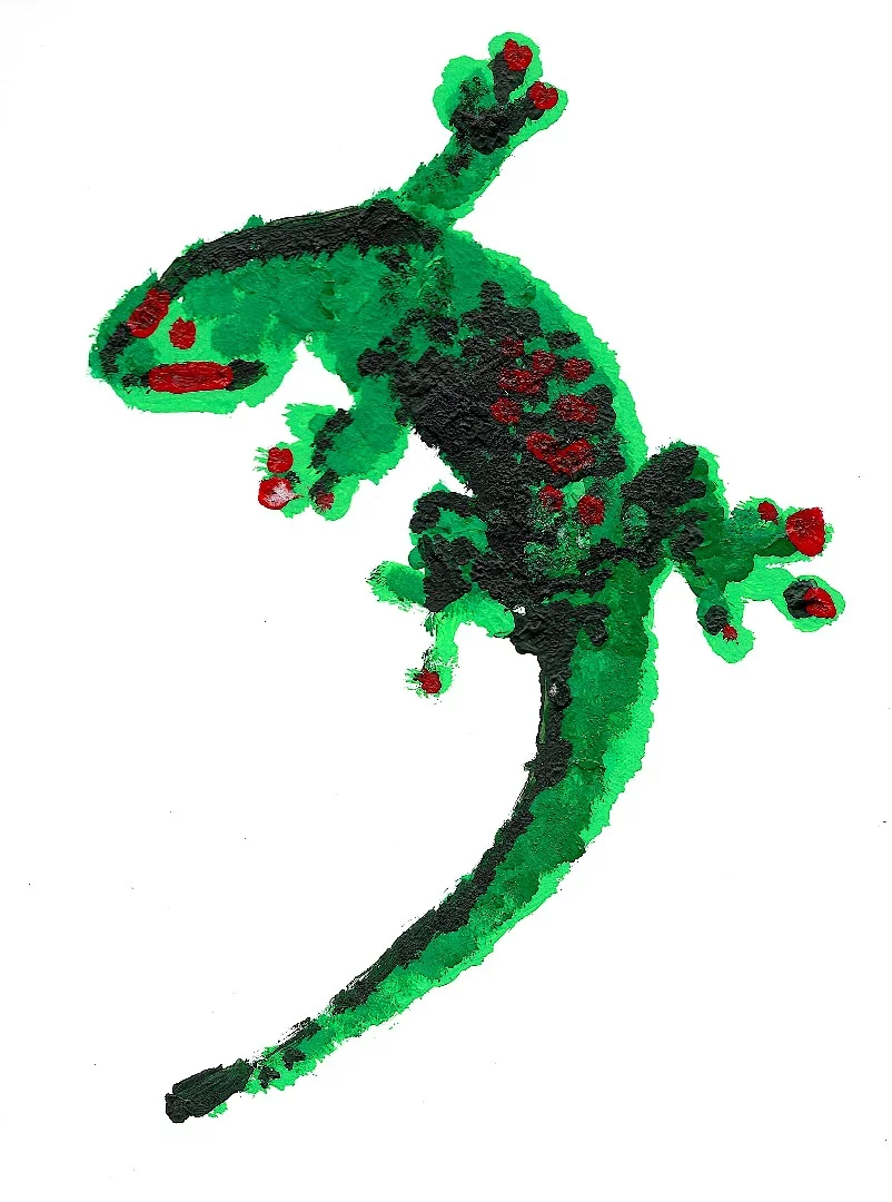 This is a re-interpreted artwork created by the robot CARP