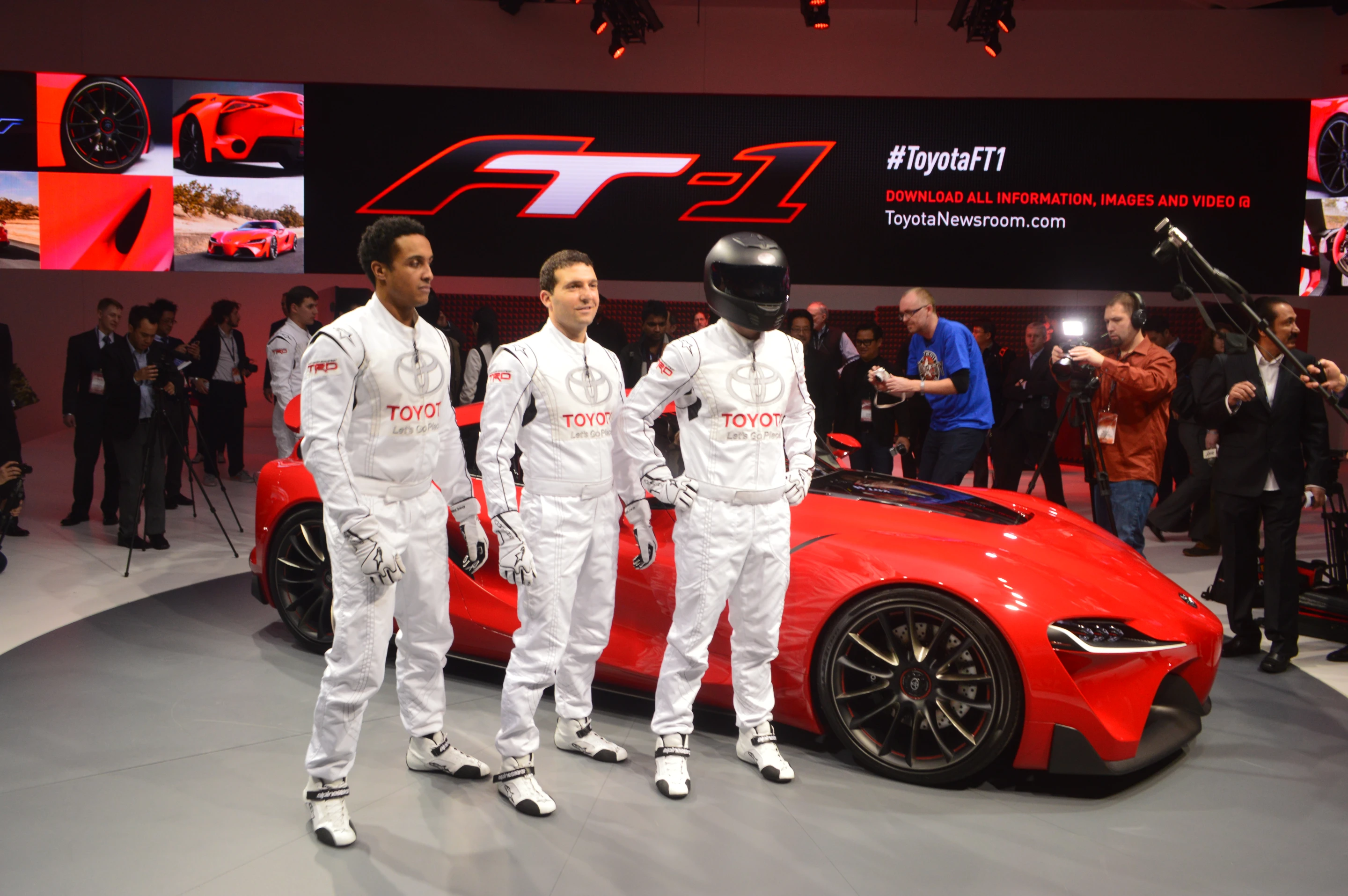 Toyota FT-1 NAIAS press event