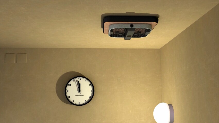 One Tando drone can dock at any of the multiple Tiles located throughout the building