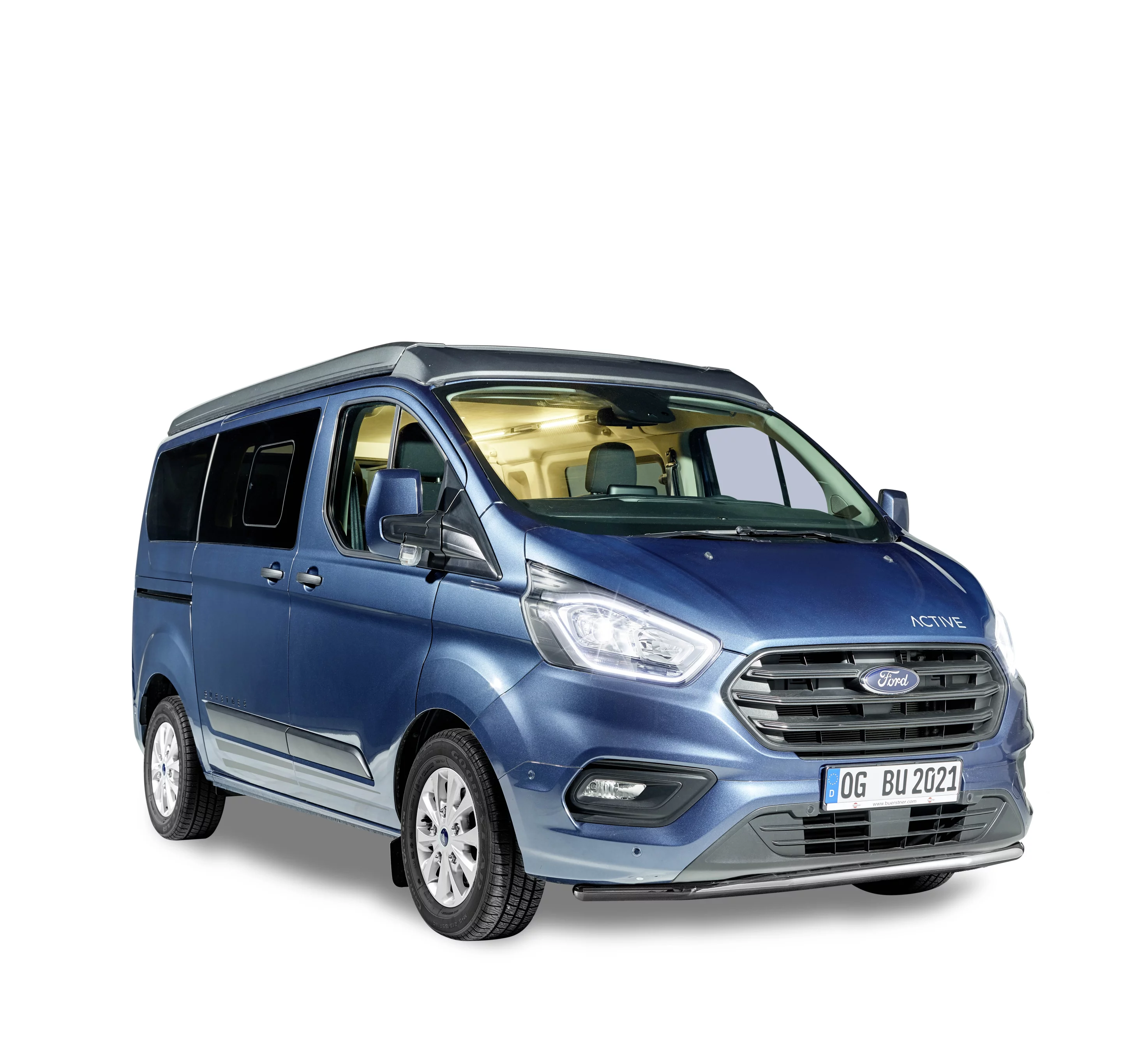 The compact Copa measures just under 5 meters long and just over 2 meters high