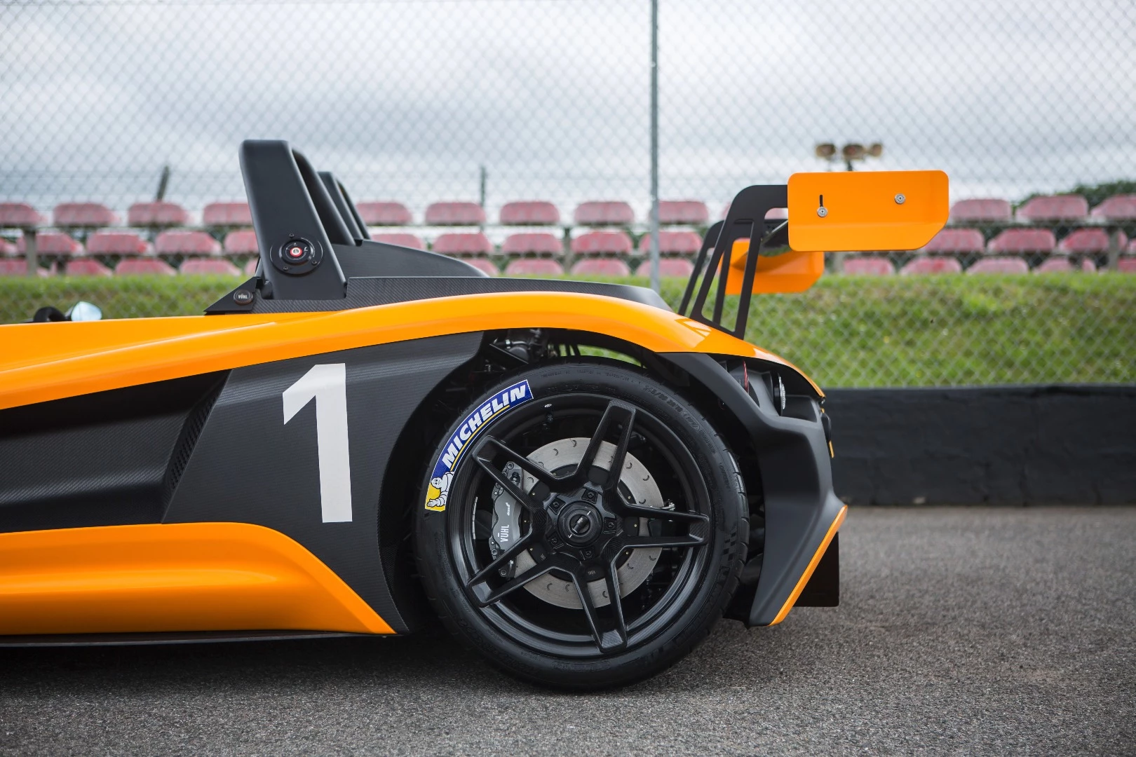 The debut 05RR includes carbon fiber wheels and Michelin Pilot Sport Cup 2 tires