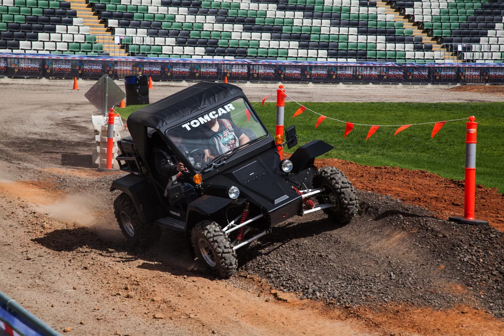 Tomcar claims its creation can handle lean angles of 45 degrees (Photo Nick Lavars/Gizmag.com)