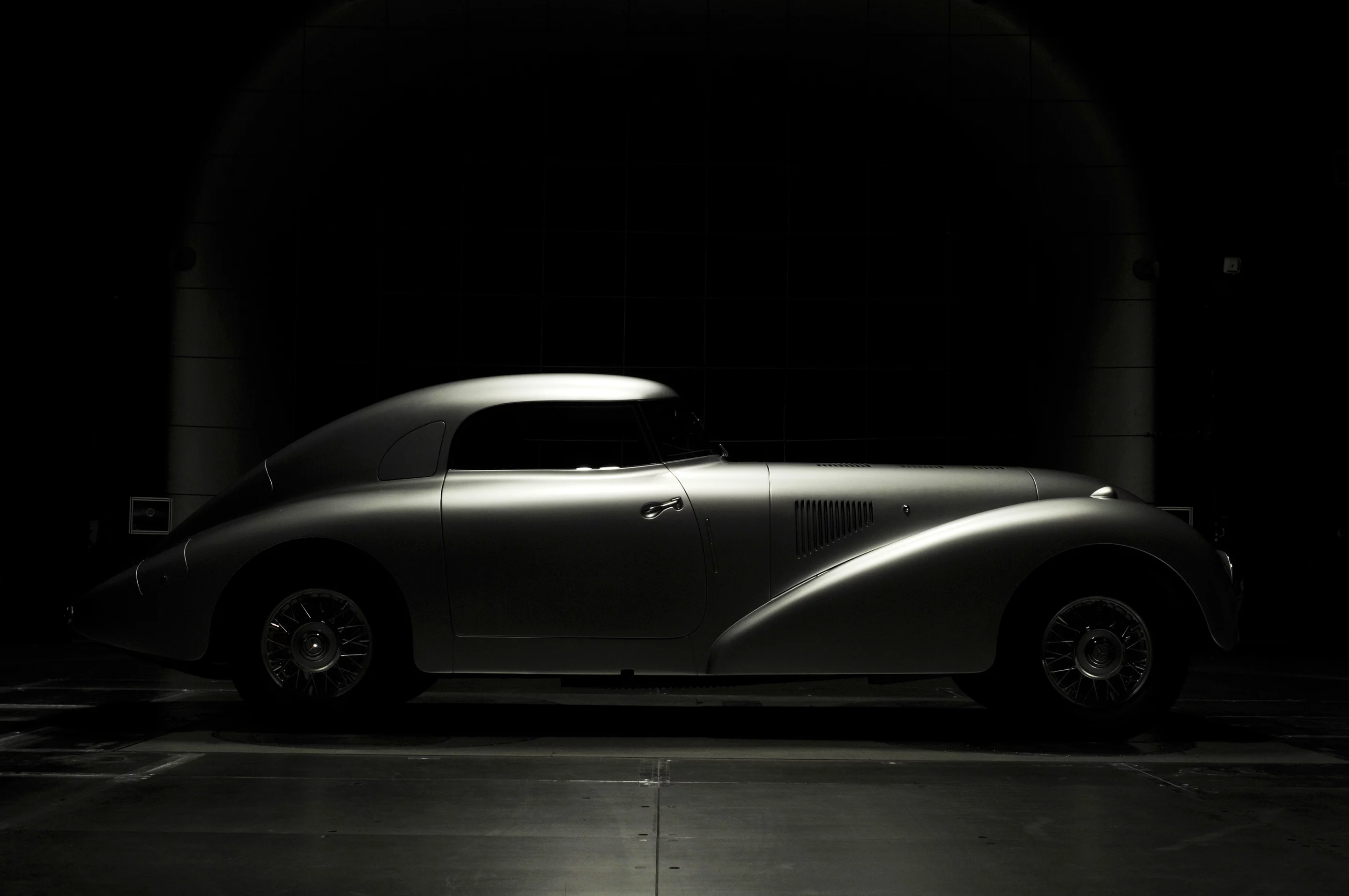 Silhouette of the 540 K Streamliner