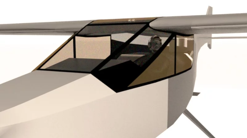Artists concept of MakerPlane 1.0 (Image: MakerPlane)