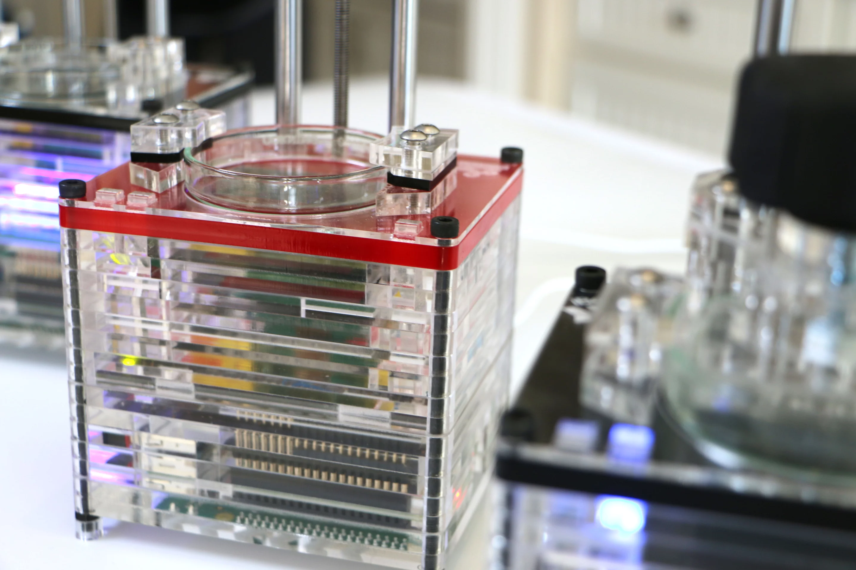 The iBox Nano claims to be the smallest and cheapest 3D printer using stereolithography techniques