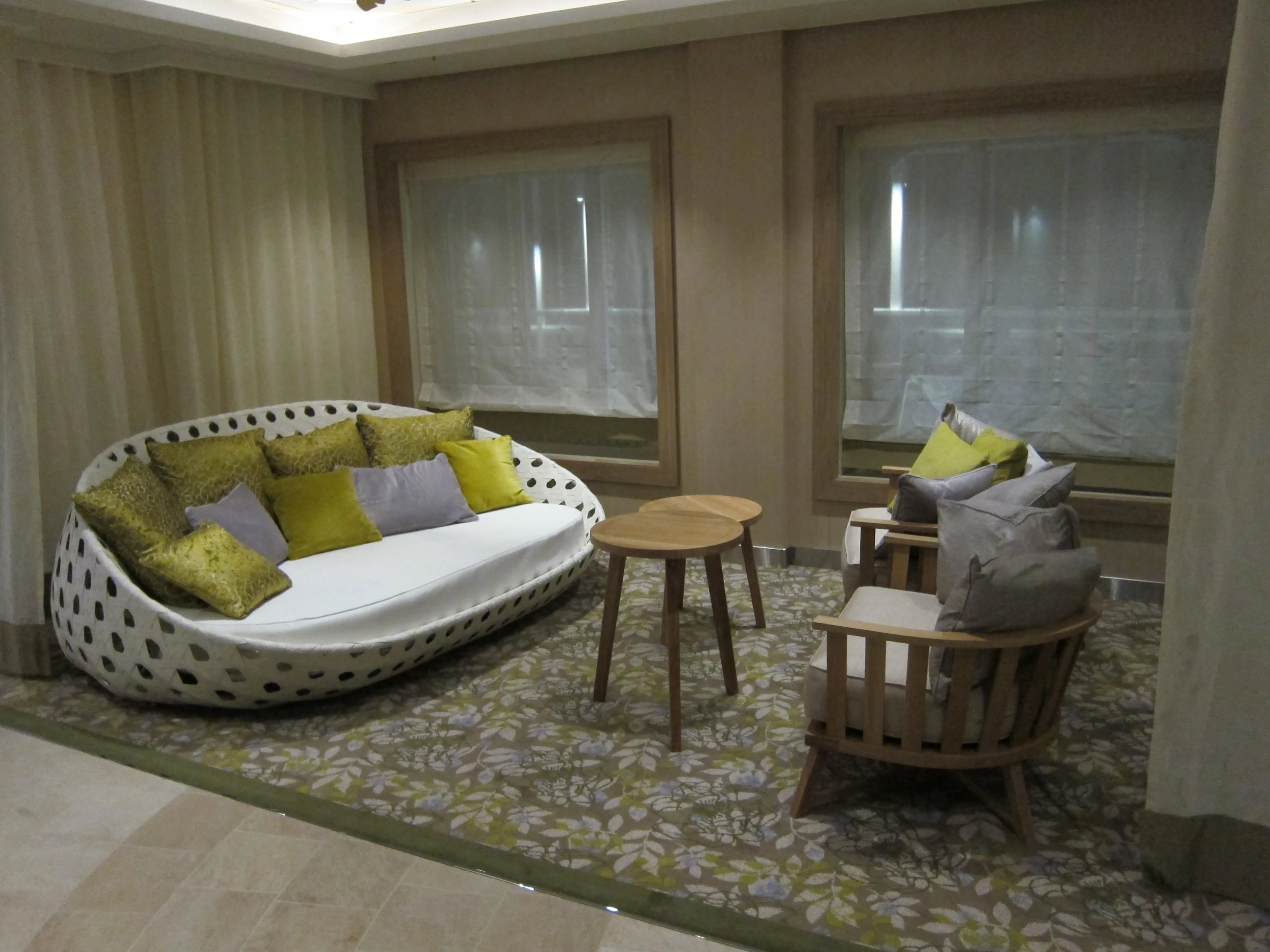 Quantum of the Seas lounge seating