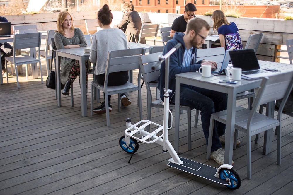 Use the Urban to run errands and cut travel time around the neighborhood