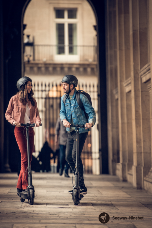 The Segway-Ninebot Max G30 electric kickscooter is reported to have a per charge range of 65 km and a top speed of 25 km/h
