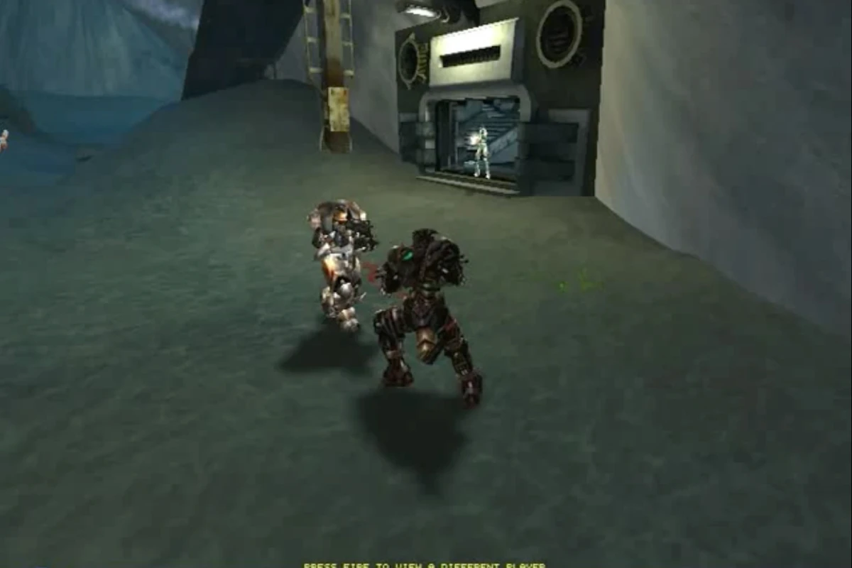 The UT^2 bot faces off against an opponent in the BotPrize