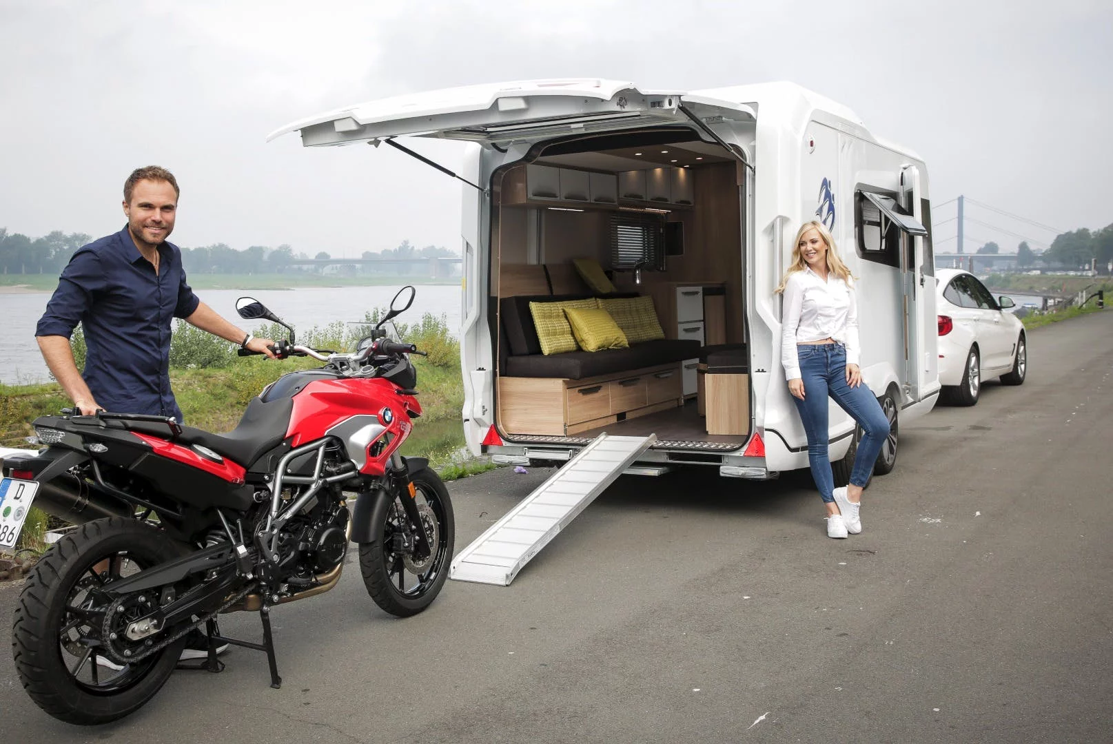 Knaus has upgraded the interior of the Deseo to make it less a gear hauler you can sleep in and more a camper with room for gear