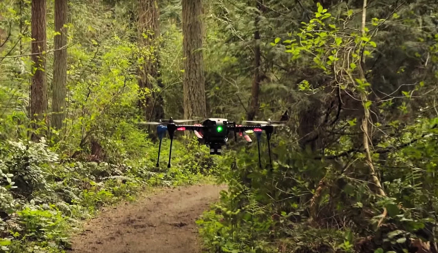Nvidia's GPS-free autonomous drone navigation system was initially designed to make its way through forest trails on rescue missions