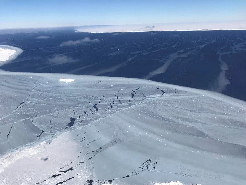 Sea ice in Antarctica