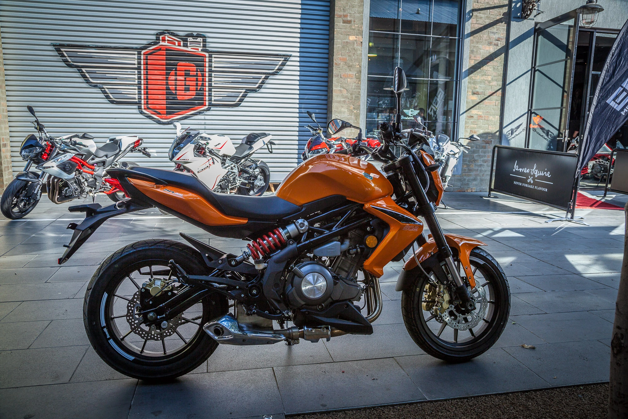 The Benelli BN302 (Photo: Loz Blain)