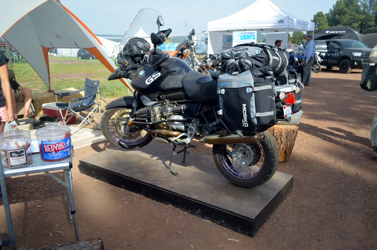 Motorcycle Village at Overland Expo 2014