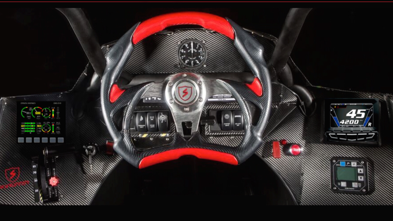 Inside the SkyRunner cockpit