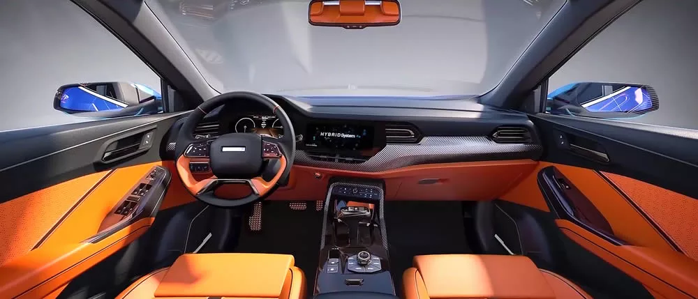 Behind the wheel of the Haval HB-03