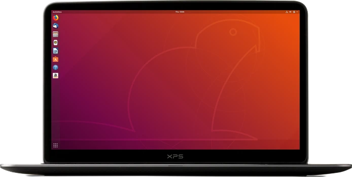 Ubuntu running on a Dell XPS laptop