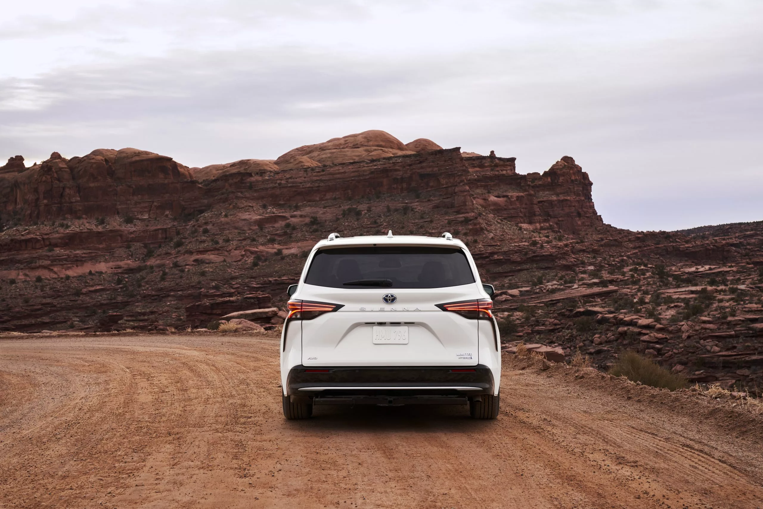 The new look of the Sienna is tougher and sportier, including a rear redesign that adds larger haunches and more definition to the tail lamps and gate