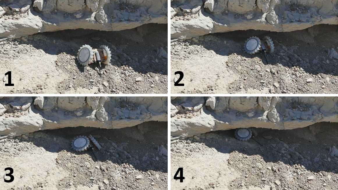 The Puffer robot can take on a more compact form to squeeze into tight spaces
