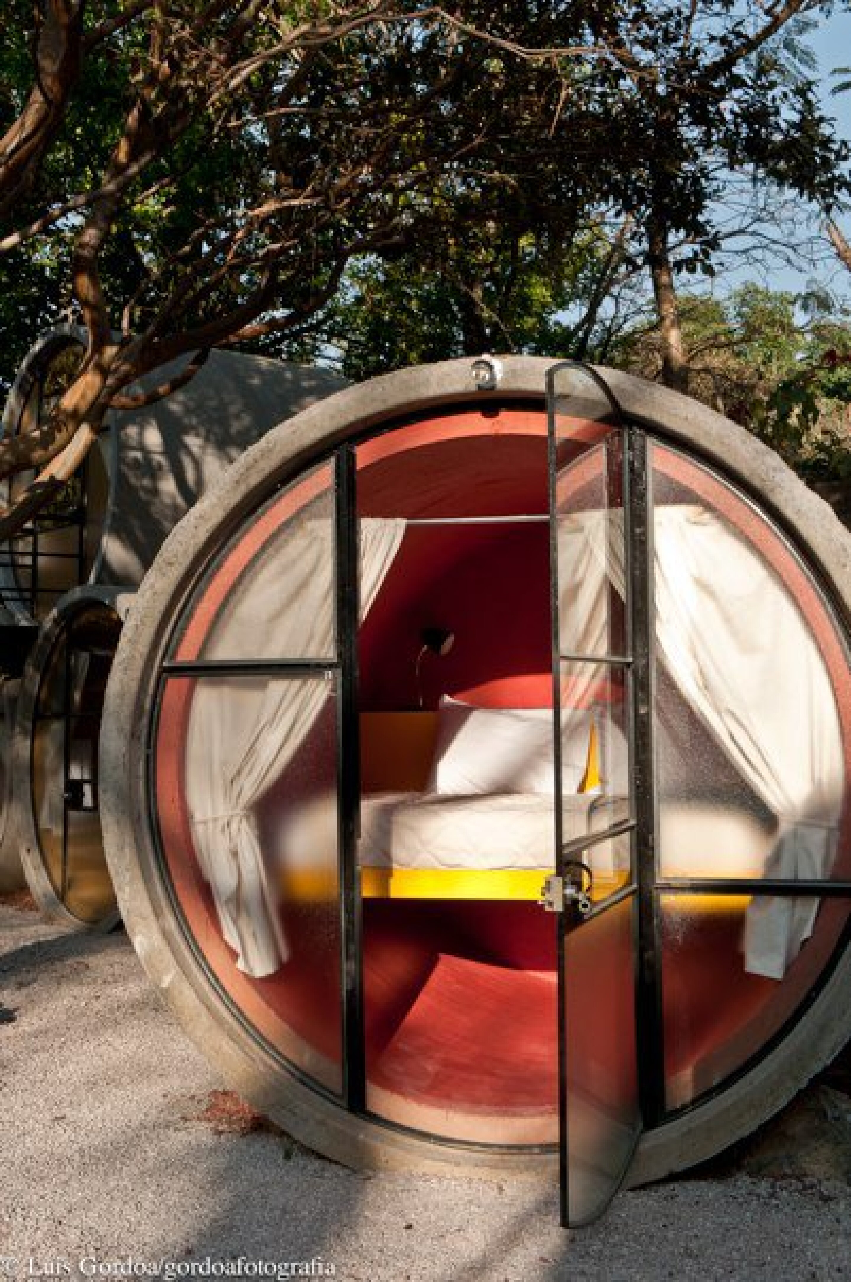 Mexico's recycled concrete tube hotel