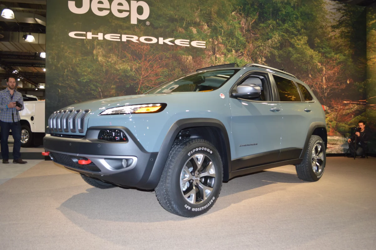 The 2014 Jeep Cherokee debuts at the New York auto show