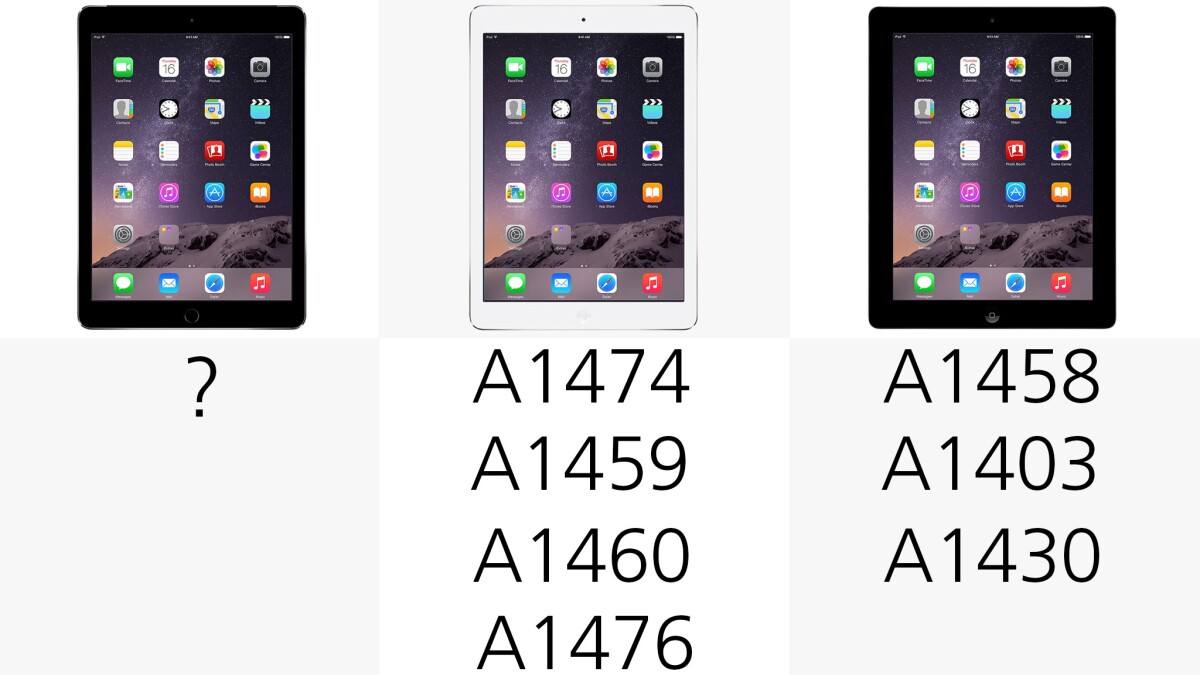 Model numbers (row 1)