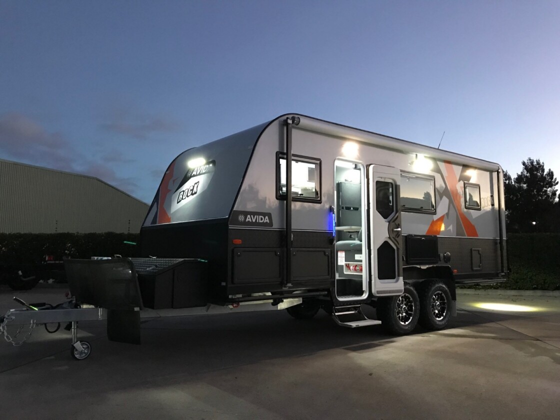 Avida Rock off-road caravan