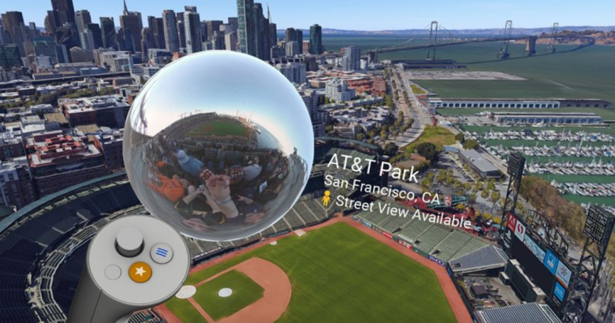 Street View comes to Google Earth VR
