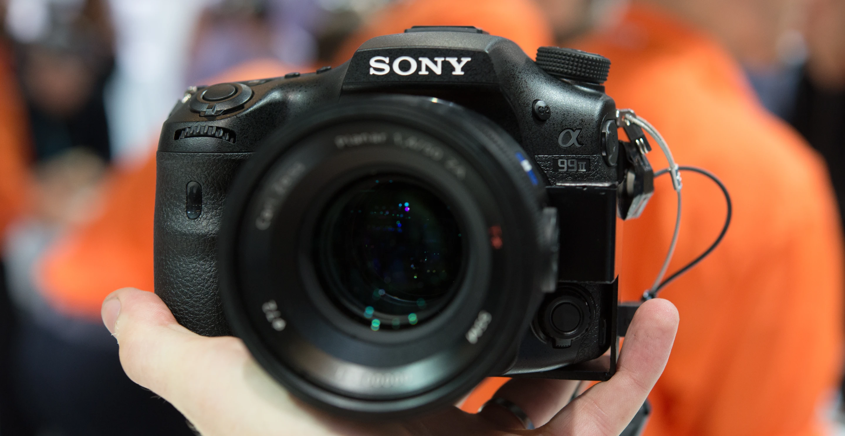 We go hands-on with the newly announced Sony A99 II