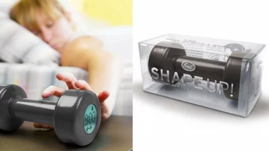 The Shape Up Alarm Clock Dumbell