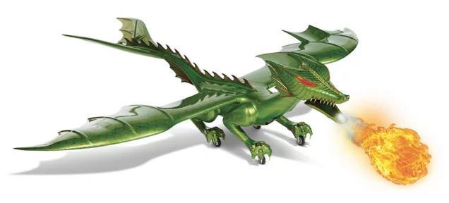 Rick Hamel's flying RC dragon features an impressive nine-foot wingspan