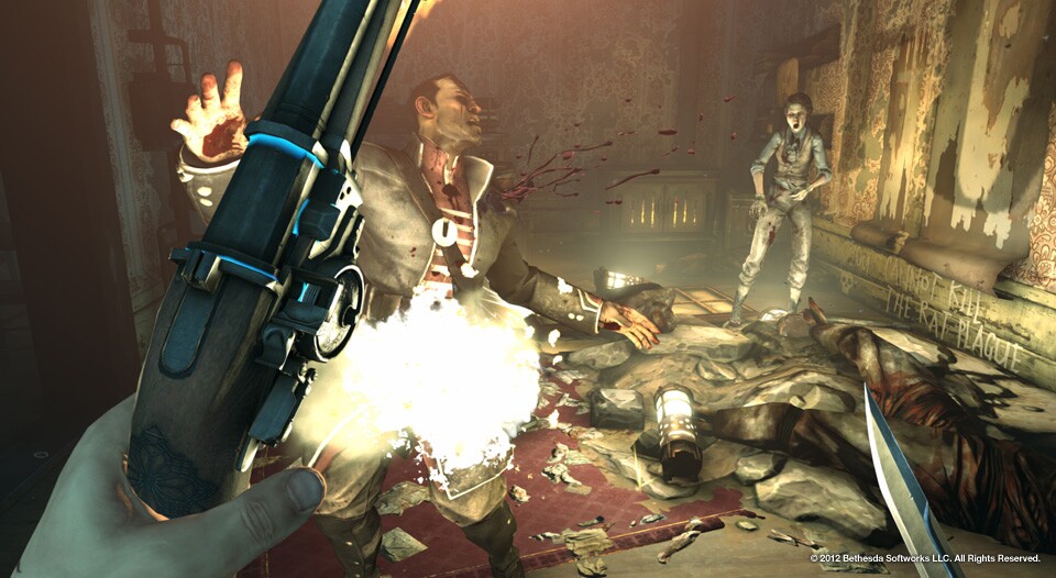 The first-person combat system is entertaining and frustration free