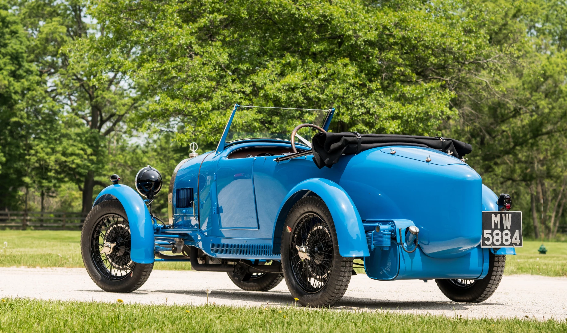 This car went to auction one day after its 89th birthday and was sold with a treasure trove of literature and history. It was fully restored in 2016, where it was shown at the Pebble Beach Concours d'Elegance, subsequently winning its class at the Greenwich Concours d'Elegance in 2017. Great buying at £326,300($431,243)