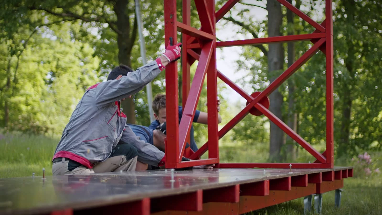 The Gardenrobe takes two hours to assemble, according to Pin-Up Houses