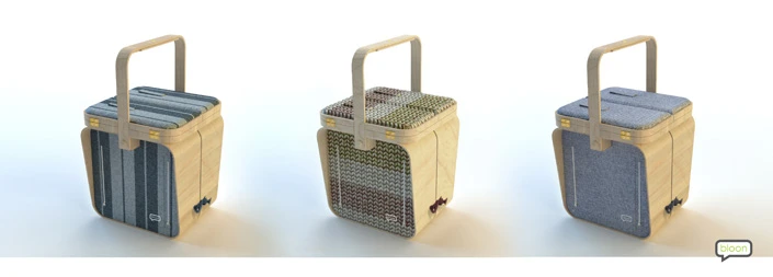 Springtime picnic kit designed by Jeriël Bobbe