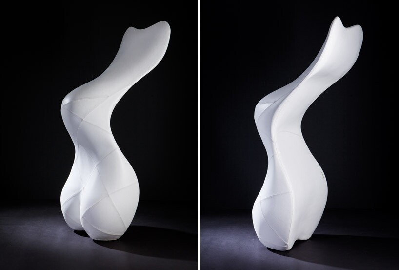 When standing vertically the Bodice Rocker takes on the appearance of a rather shapely sculpture (Photo: Splinter Works)