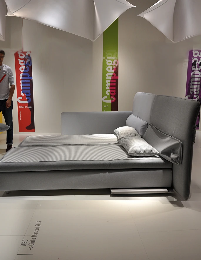And finally the ABC reveals its double bed fit for a queen (Photo: Edoardo Campanale/Gizmag.com)