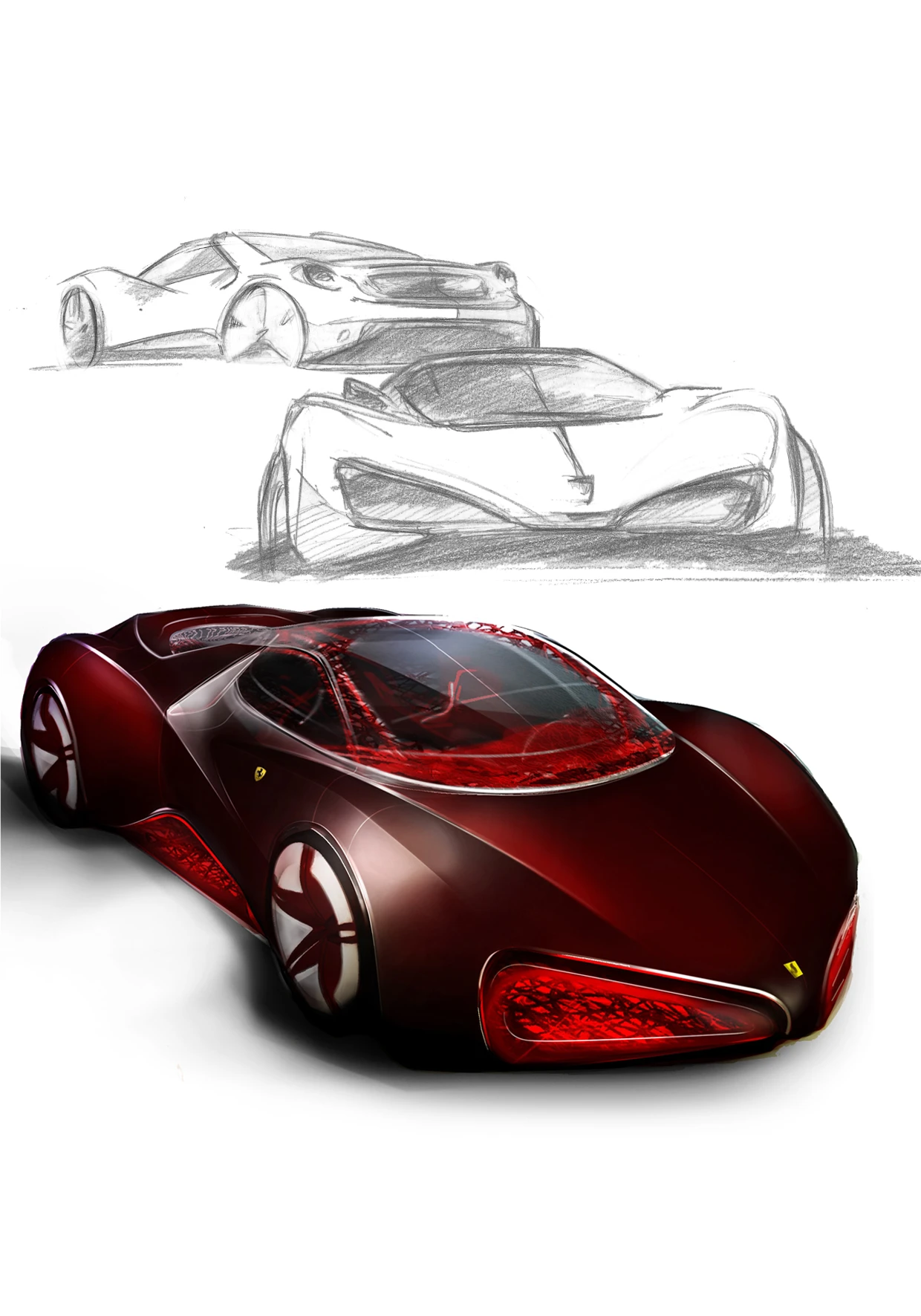 Finalist entry, Ferrari World Design Contest