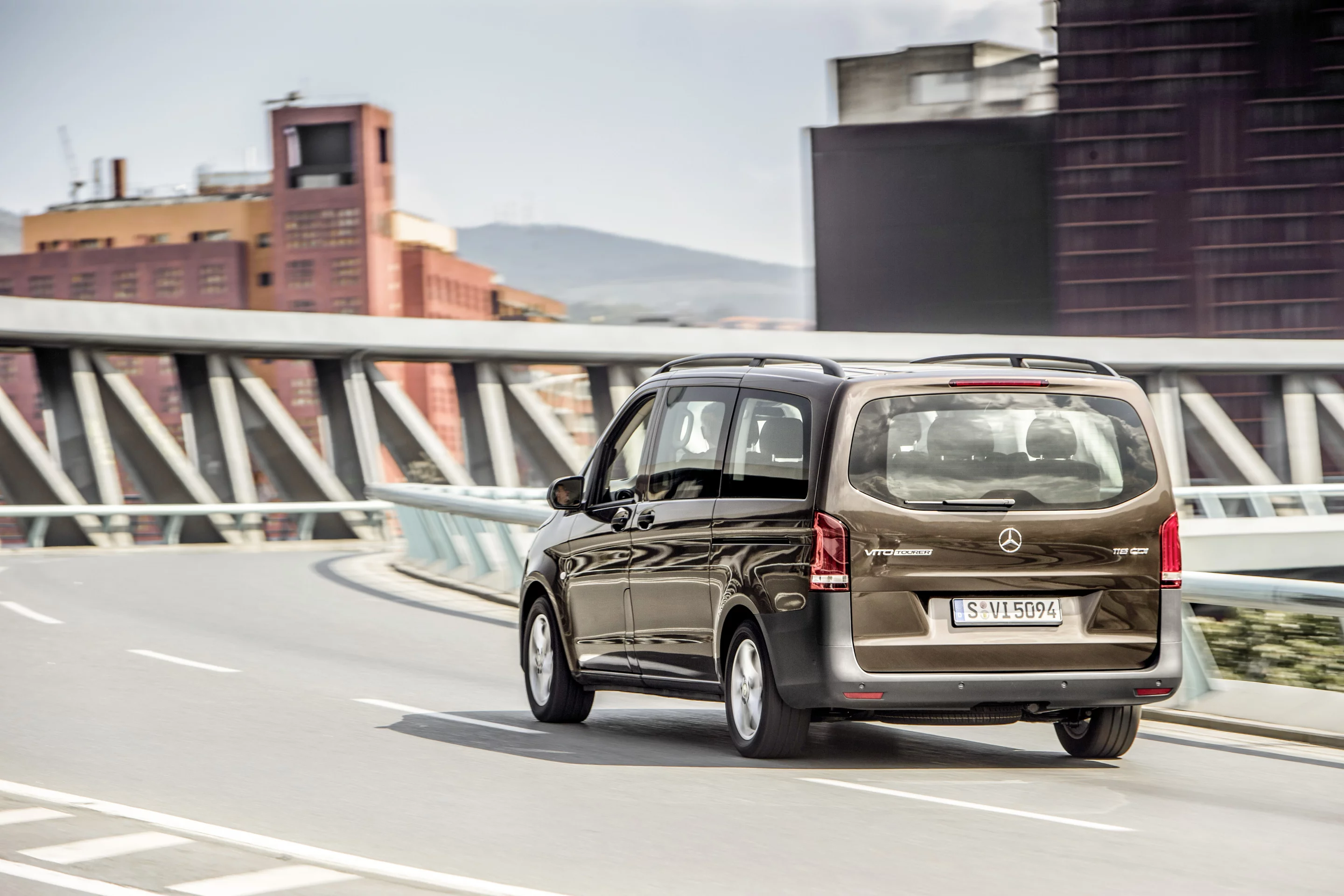 The Mercedes-Benz Vito has a restyled body