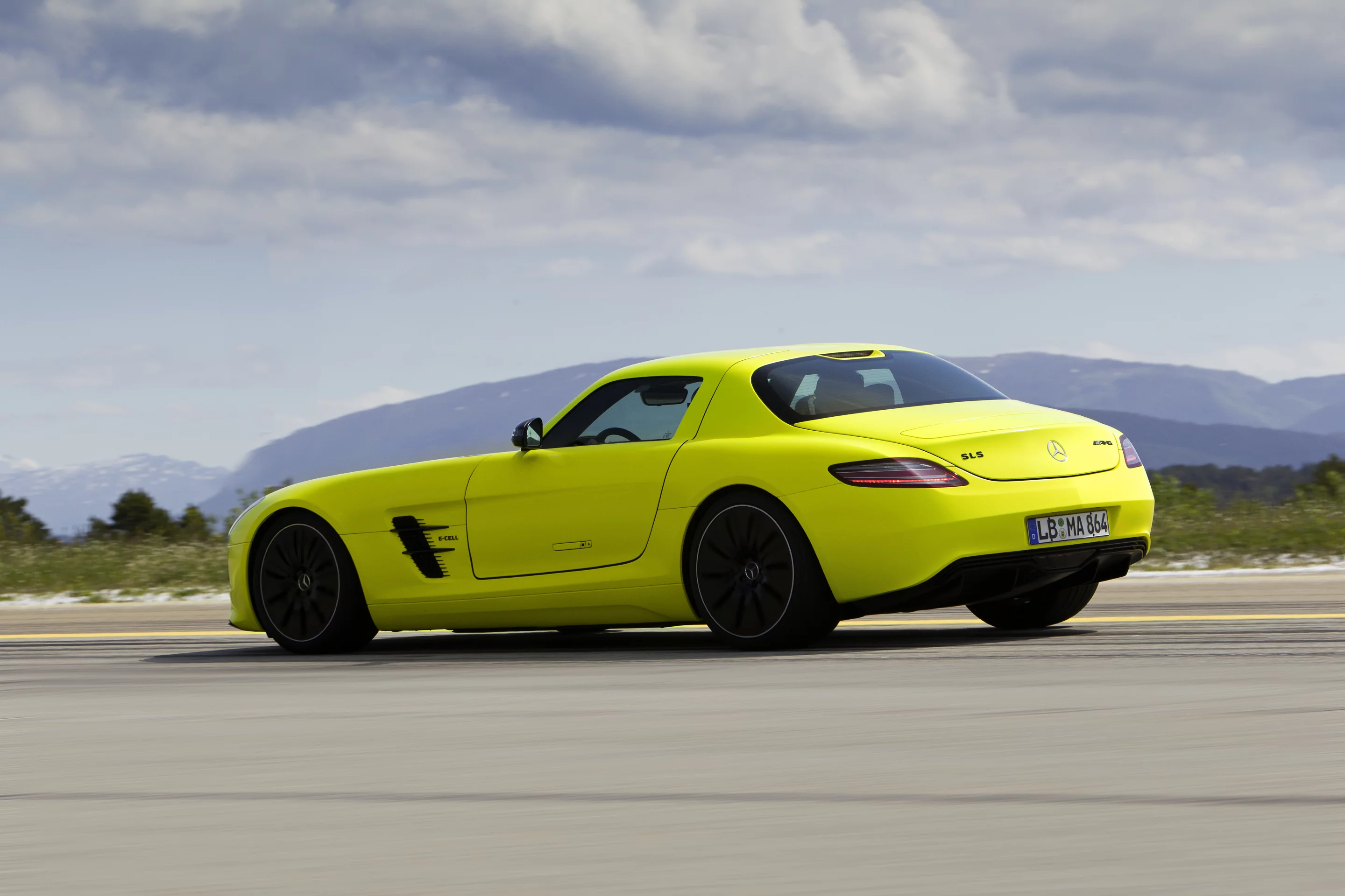 The 2010 SLS AMG E-Cell